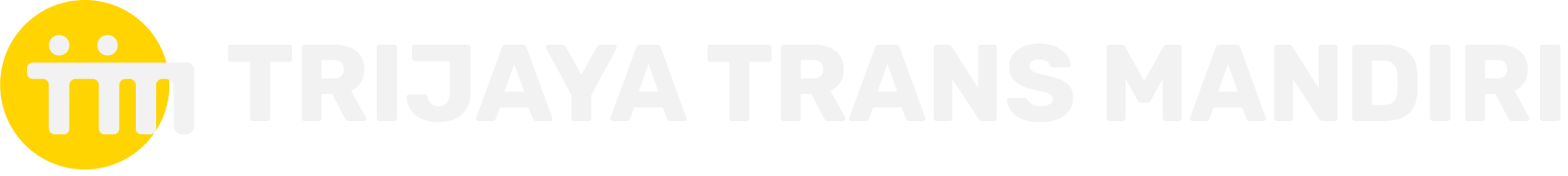 logo trijaya trans mandiri inverted color